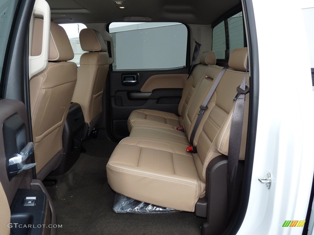 2017 GMC Sierra 2500HD Denali Crew Cab 4x4 Rear Seat Photo #119572365