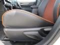2017 Toyota Corolla Orange Zest Interior Front Seat Photo
