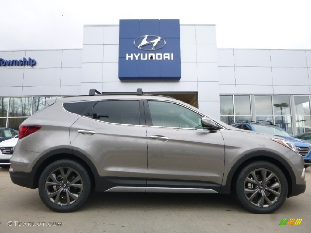 2017 Santa Fe Sport 2.0T Ulitimate AWD - Mineral Gray / Black photo #1