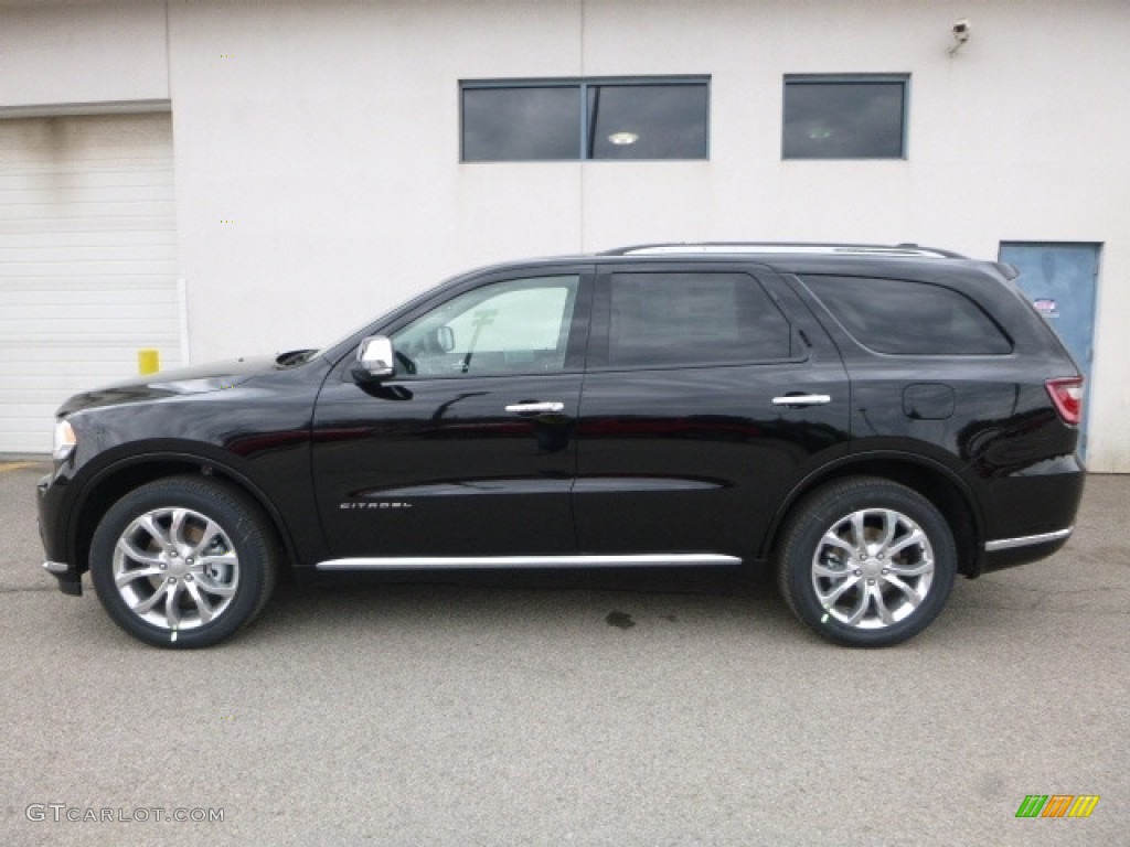 DB Black Crystal 2017 Dodge Durango Citadel AWD Exterior Photo #119574549
