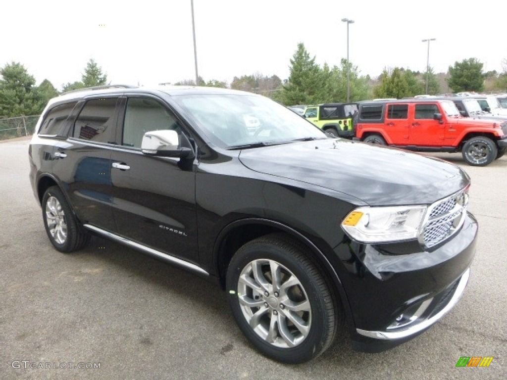 DB Black Crystal 2017 Dodge Durango Citadel AWD Exterior Photo #119574603