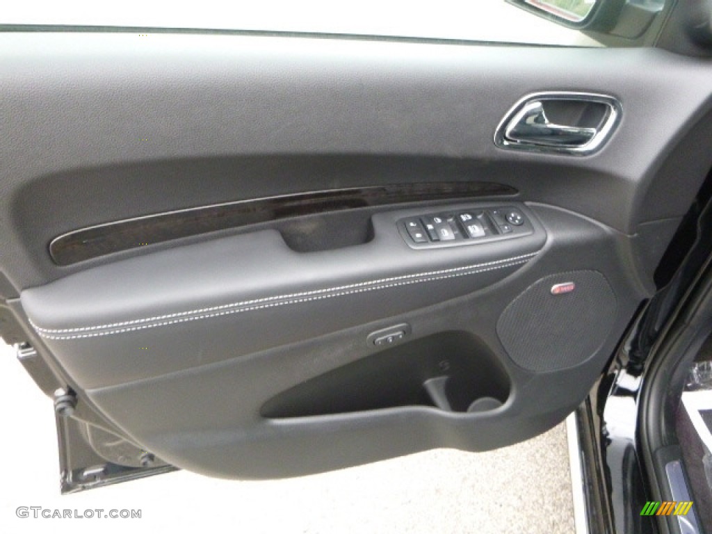 2017 Dodge Durango Citadel AWD Black Door Panel Photo #119574723
