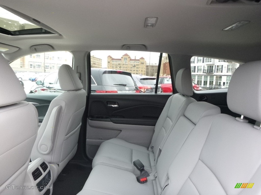 2017 Pilot EX-L AWD - Modern Steel Metallic / Gray photo #7