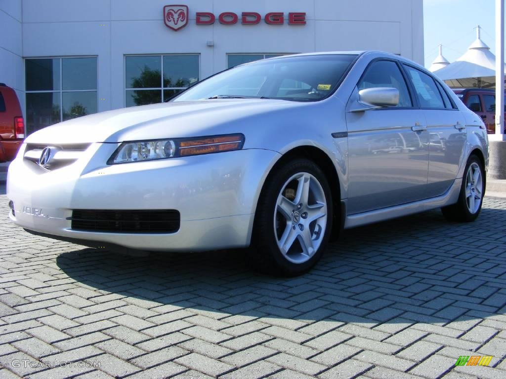 Alabaster Silver Metallic Acura TL