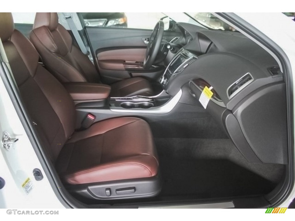 2017 Acura TLX V6 SH-AWD Advance Sedan Front Seat Photo #119577699