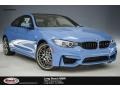 2017 Yas Marina Blue Metallic BMW M4 Coupe  photo #1