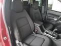 Jet Black 2017 Chevrolet Colorado LT Extended Cab Interior Color