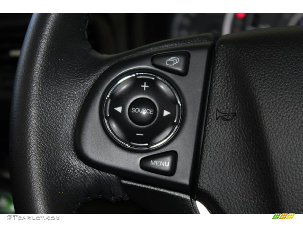 2016 CR-V EX-L - Crystal Black Pearl / Black photo #13