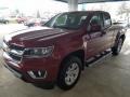 2017 Cajun Red Tintcoat Chevrolet Colorado LT Extended Cab  photo #20