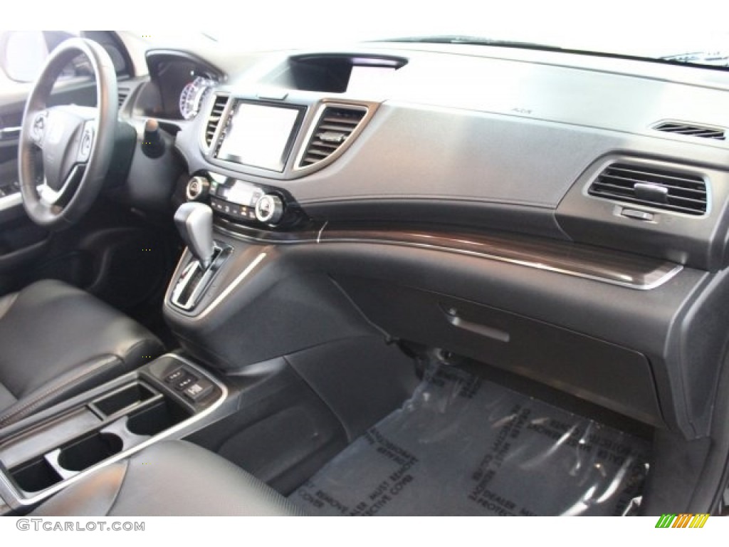 2016 CR-V EX-L - Crystal Black Pearl / Black photo #35