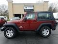 Red Rock Crystal Pearl - Wrangler X 4x4 Photo No. 2