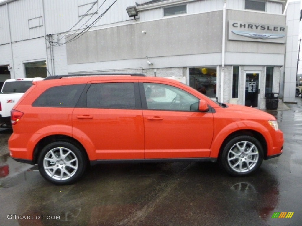 Blood Orange 2017 Dodge Journey SXT AWD Exterior Photo #119579592