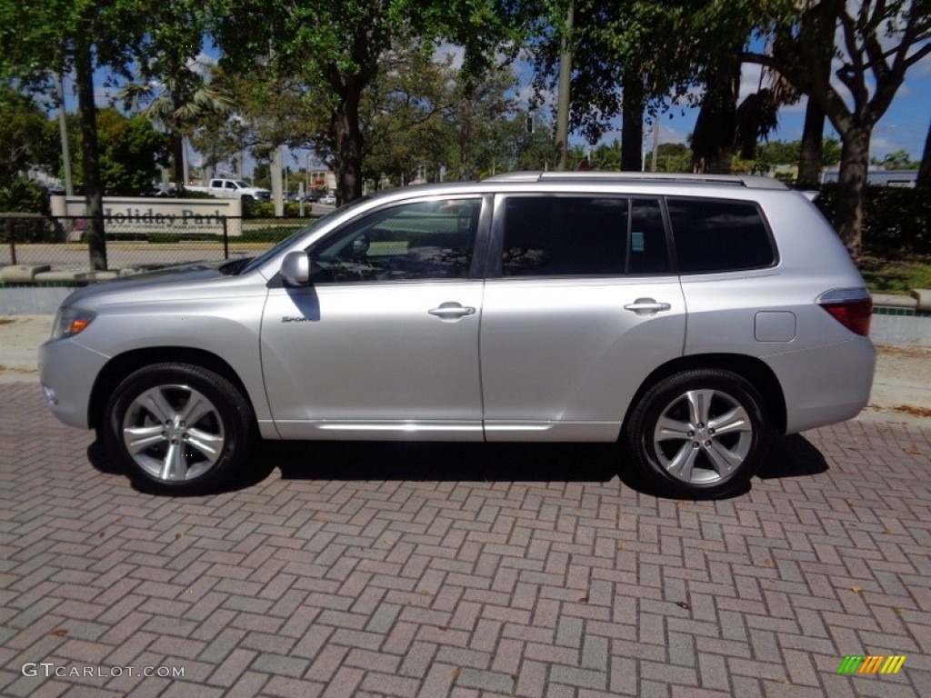 Classic Silver Metallic 2008 Toyota Highlander Sport Exterior Photo #119579961
