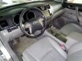 2008 Toyota Highlander Ash Gray Interior Interior Photo