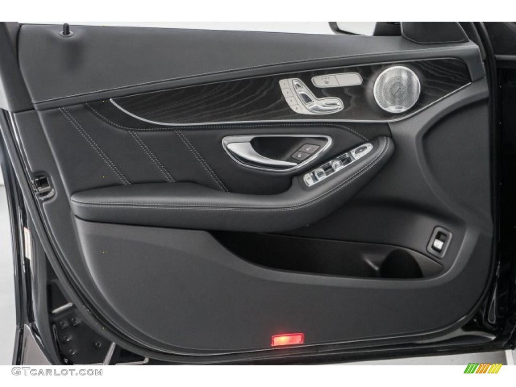 2017 Mercedes-Benz C 63 S AMG Sedan Black Door Panel Photo #119580912