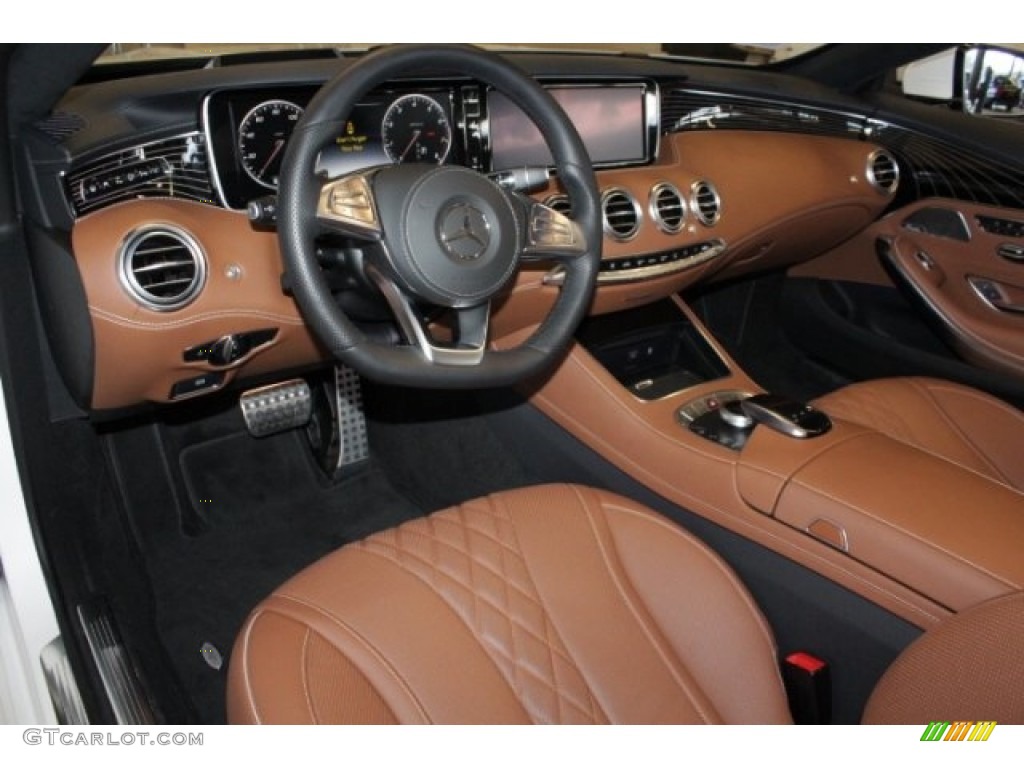 2017 Mercedes-Benz S 550 Cabriolet Front Seat Photo #119582898
