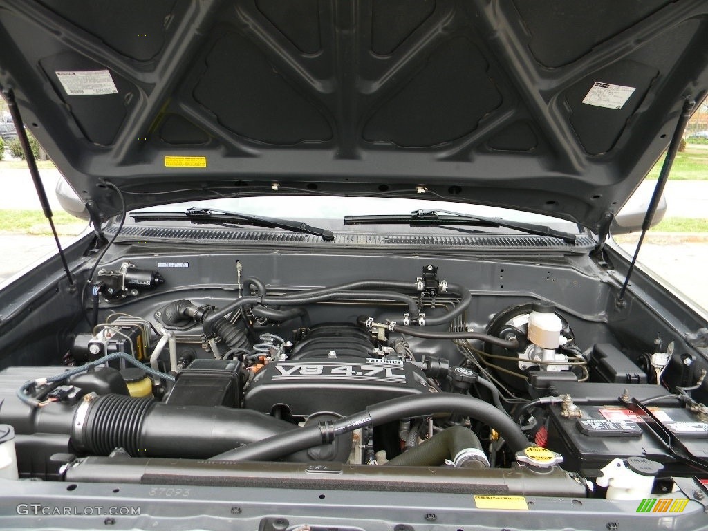 2007 Sequoia SR5 4WD - Phantom Gray Pearl / Light Charcoal photo #25