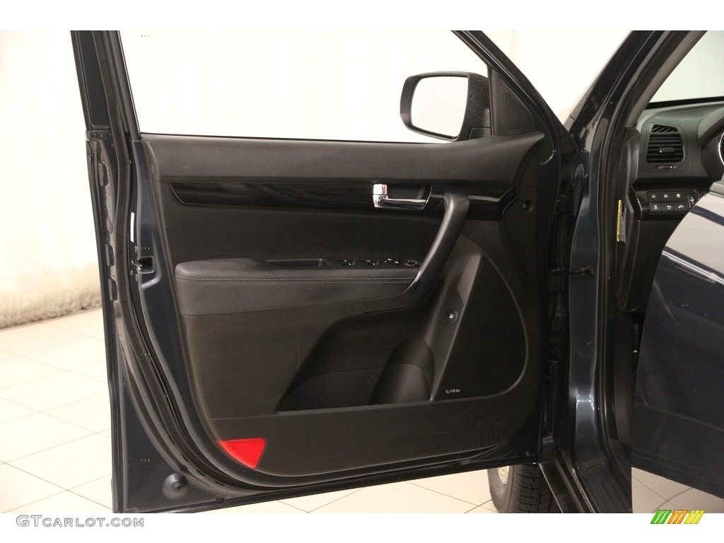 2011 Kia Sorento EX AWD Black Door Panel Photo #119584071