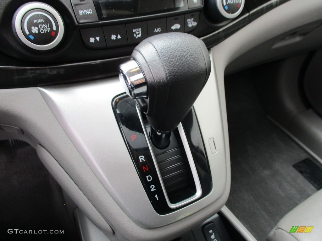 2012 CR-V EX-L 4WD - Twilight Blue Metallic / Gray photo #16