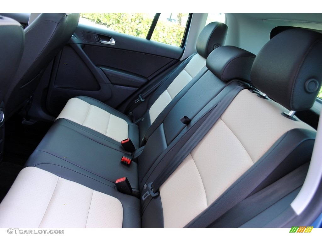 2017 Tiguan Wolfsburg - Pacific Blue Metallic / Beige/Black photo #12