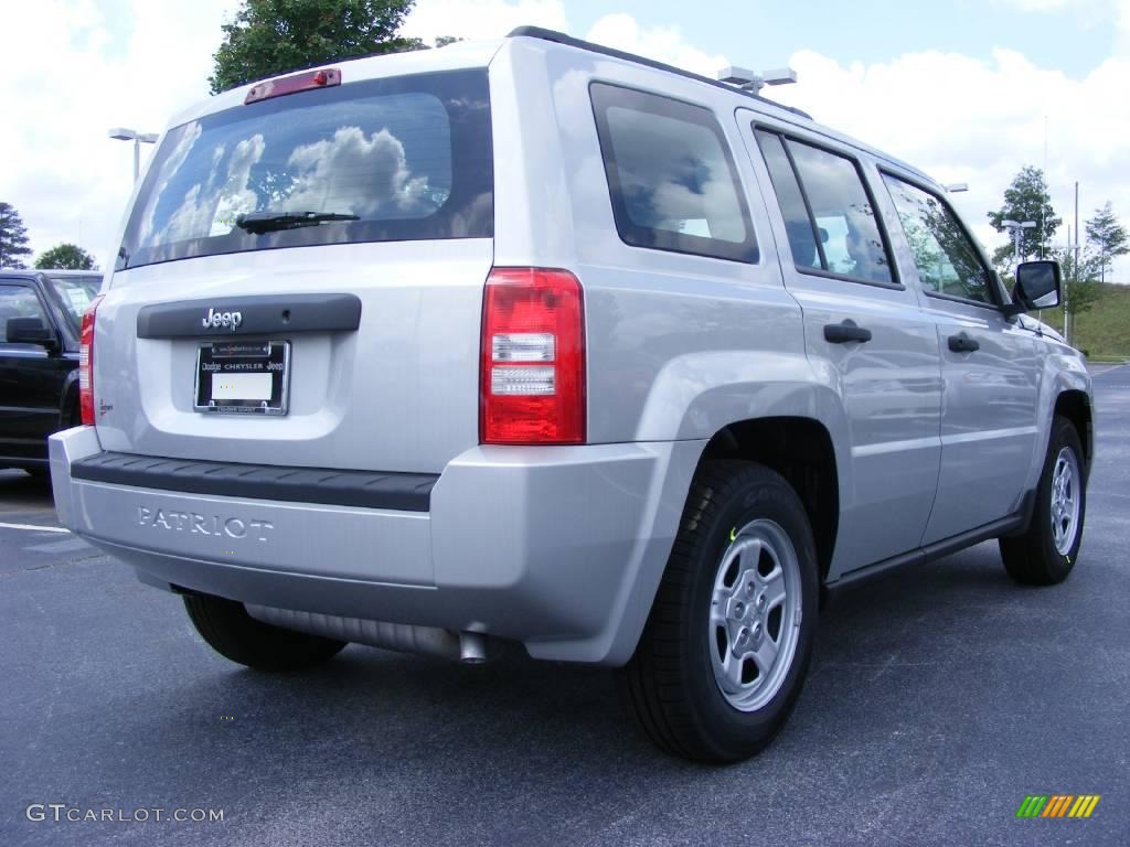 2009 Patriot Sport - Bright Silver Metallic / Dark Slate Gray/Medium Slate Gray photo #3