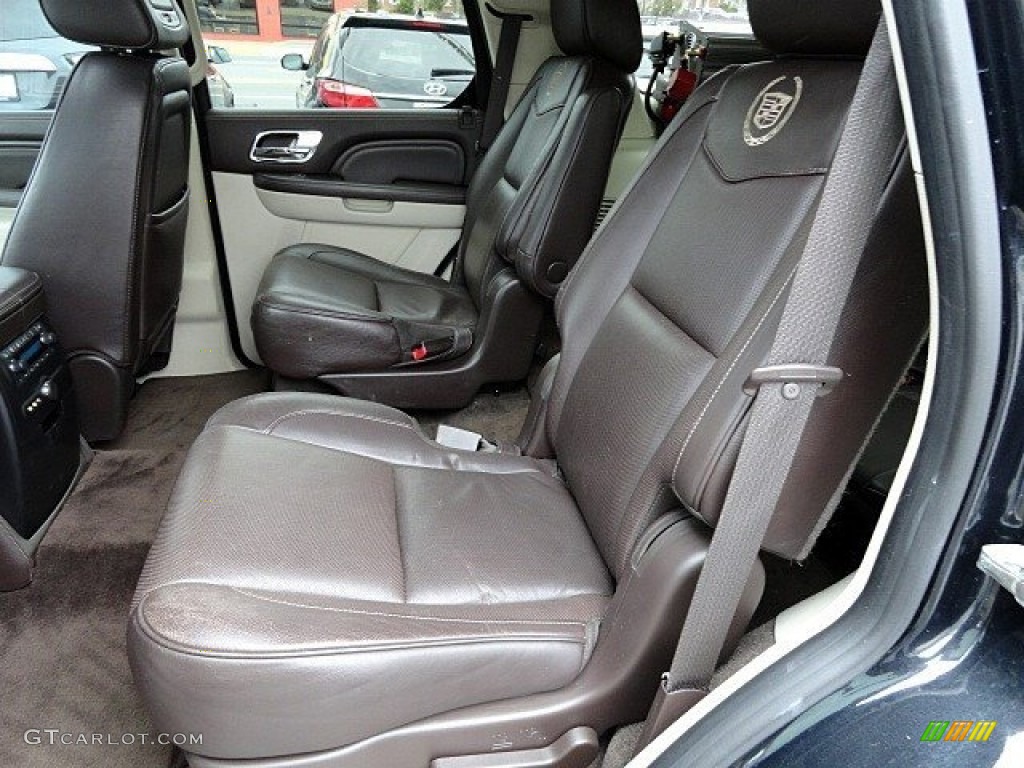 2012 Escalade Platinum AWD - Black Raven / Cocoa/Light Linen photo #9