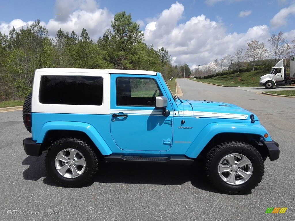 Chief Blue 2017 Jeep Wrangler Chief Edition 4x4 Exterior Photo #119589264