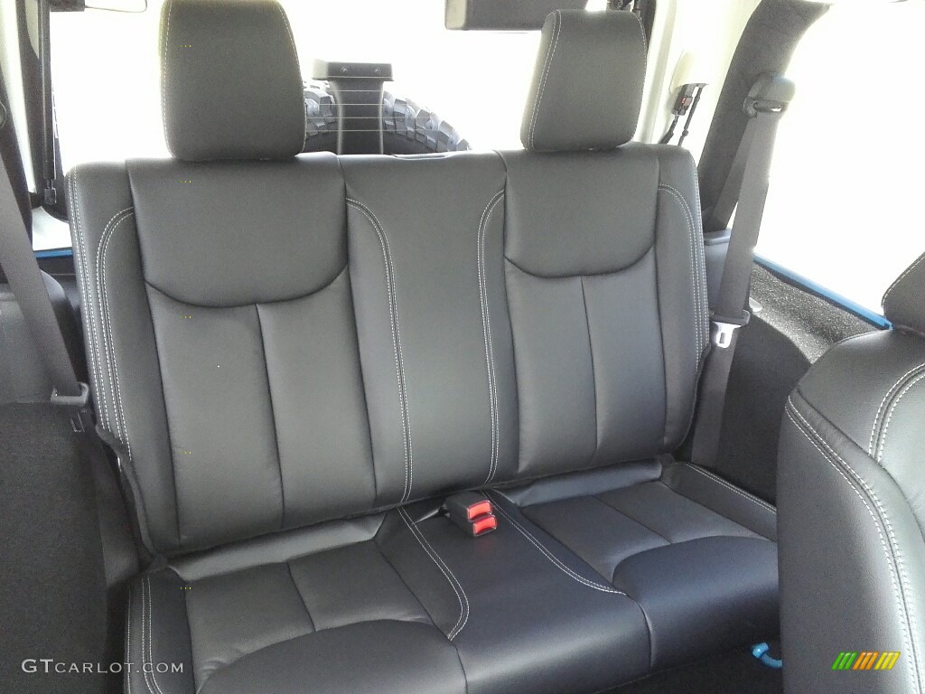 2017 Jeep Wrangler Chief Edition 4x4 Rear Seat Photo #119589771