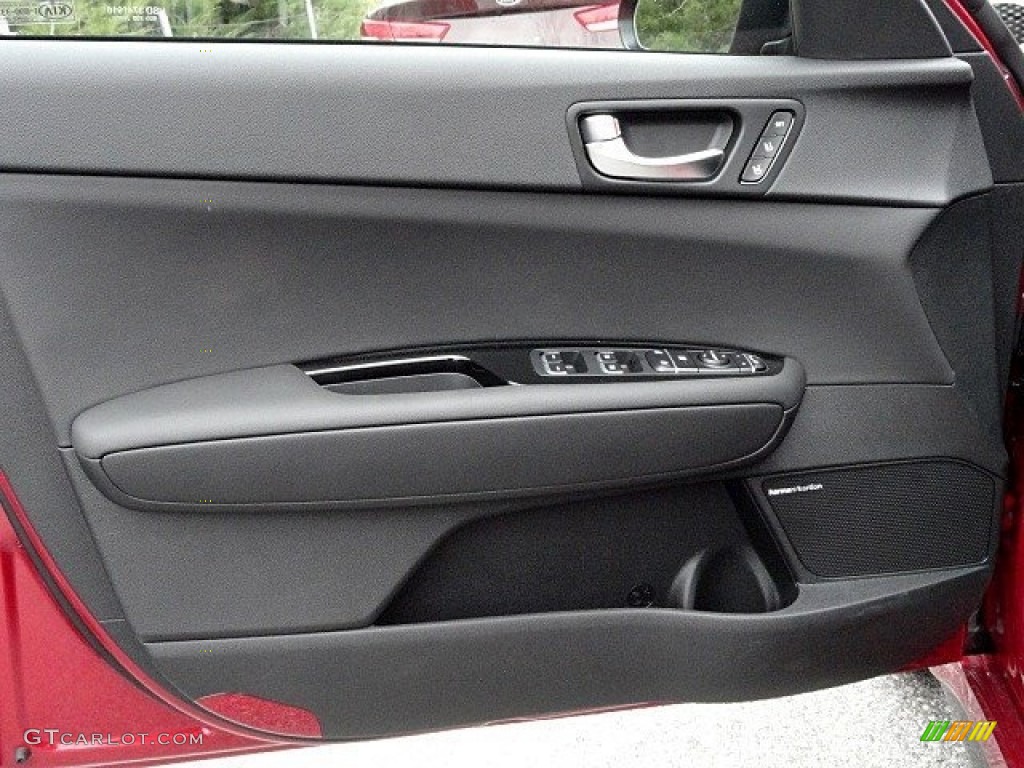 2017 Kia Optima SX Black Door Panel Photo #119590647