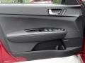 Black 2017 Kia Optima SX Door Panel