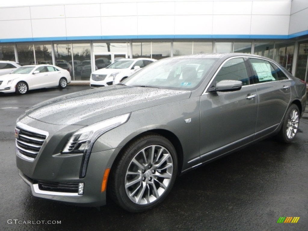 Moonstone Metallic 2017 Cadillac CT6 3.6 Luxury AWD Sedan Exterior Photo #119591202