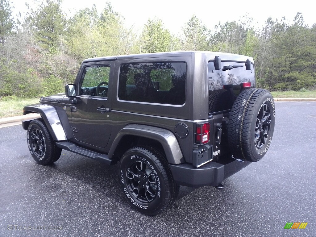 2017 Wrangler Smoky Mountain Edition 4x4 - Granite Crystal Metallic / Black photo #9