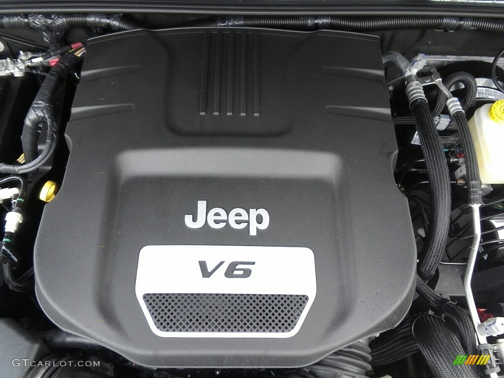 2017 Jeep Wrangler Smoky Mountain Edition 4x4 Engine Photos
