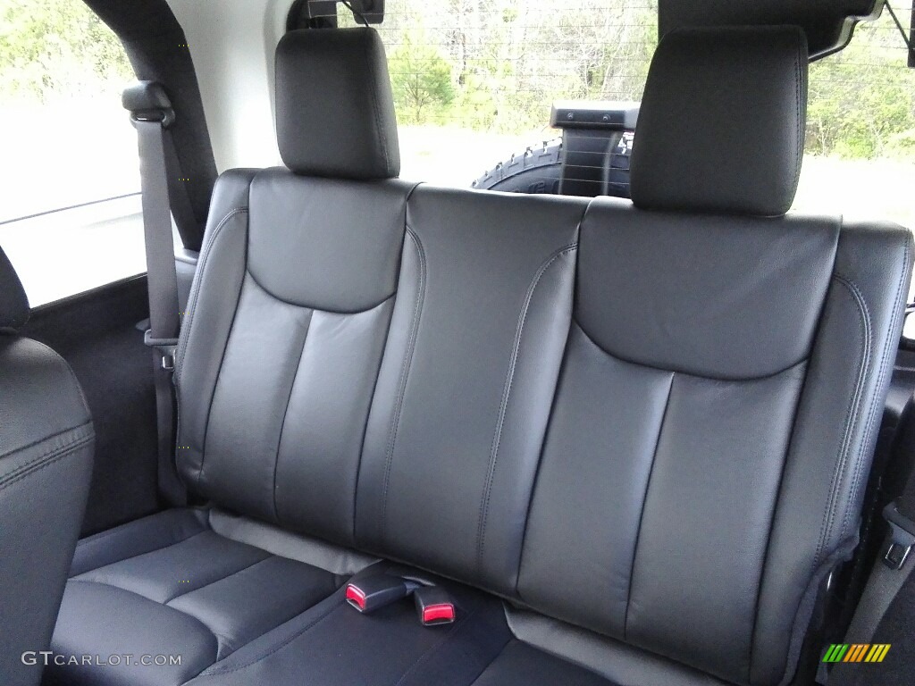 Black Interior 2017 Jeep Wrangler Smoky Mountain Edition 4x4 Photo #119592195