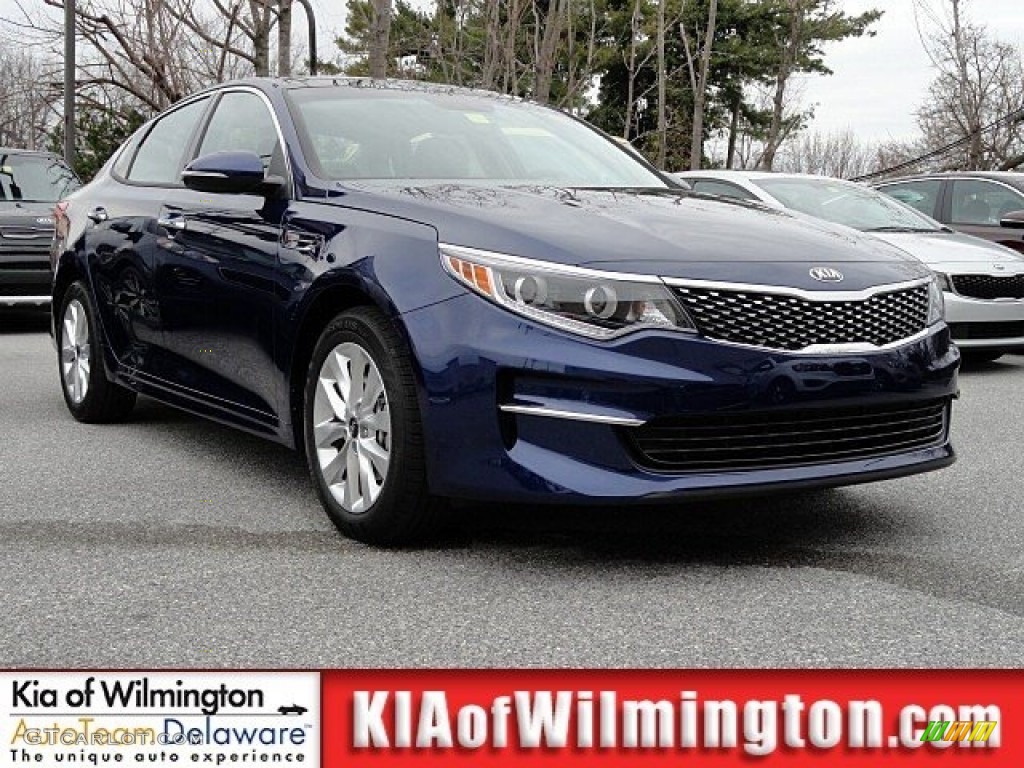 2017 Optima EX - Horizon Blue / Black photo #1