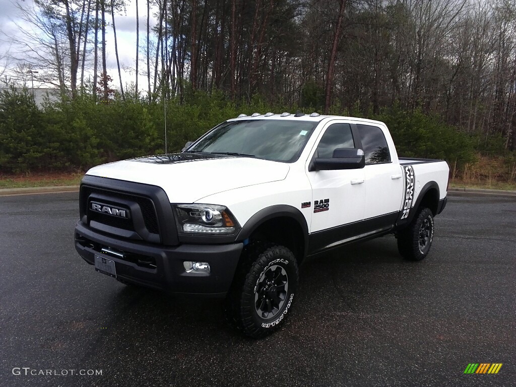 Bright White 2017 Ram 2500 Power Wagon Crew Cab 4x4 Exterior Photo #119592414