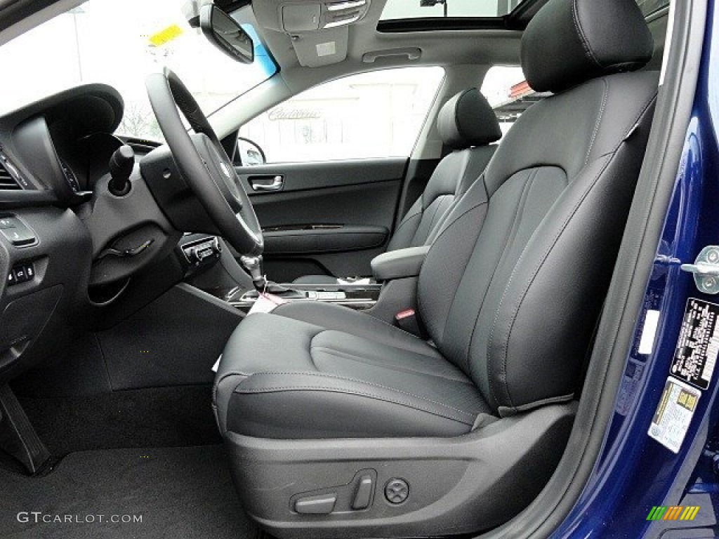 2017 Optima EX - Horizon Blue / Black photo #13