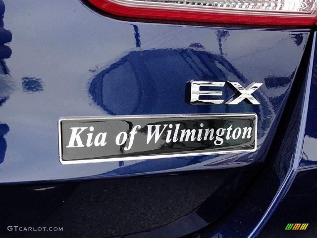 2017 Optima EX - Horizon Blue / Black photo #28