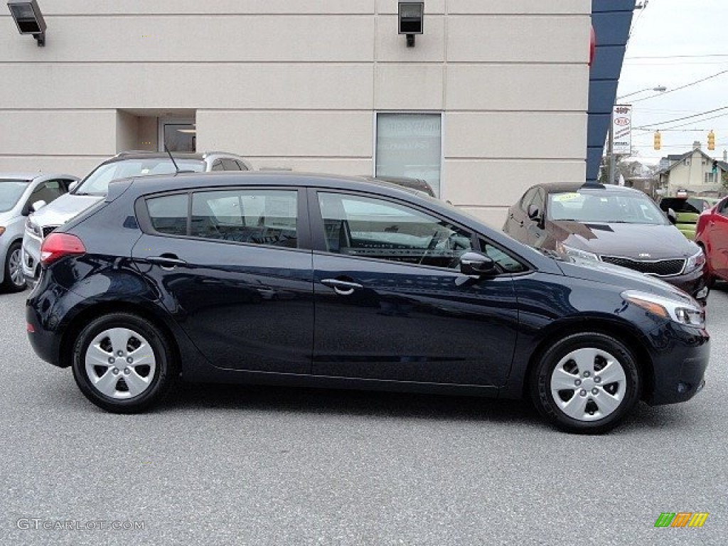Gravity Blue 2017 Kia Forte5 LX Exterior Photo #119593191