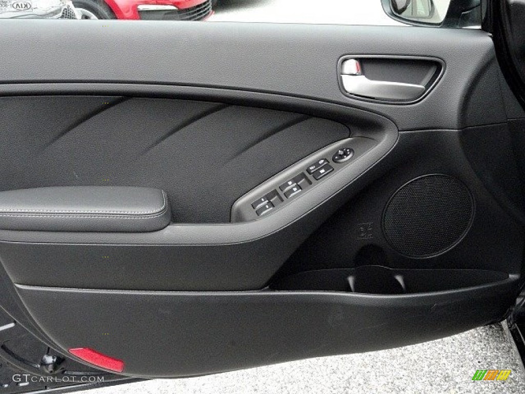 2017 Kia Forte5 LX Black Door Panel Photo #119593281