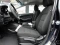 2017 Kia Forte5 Black Interior Front Seat Photo