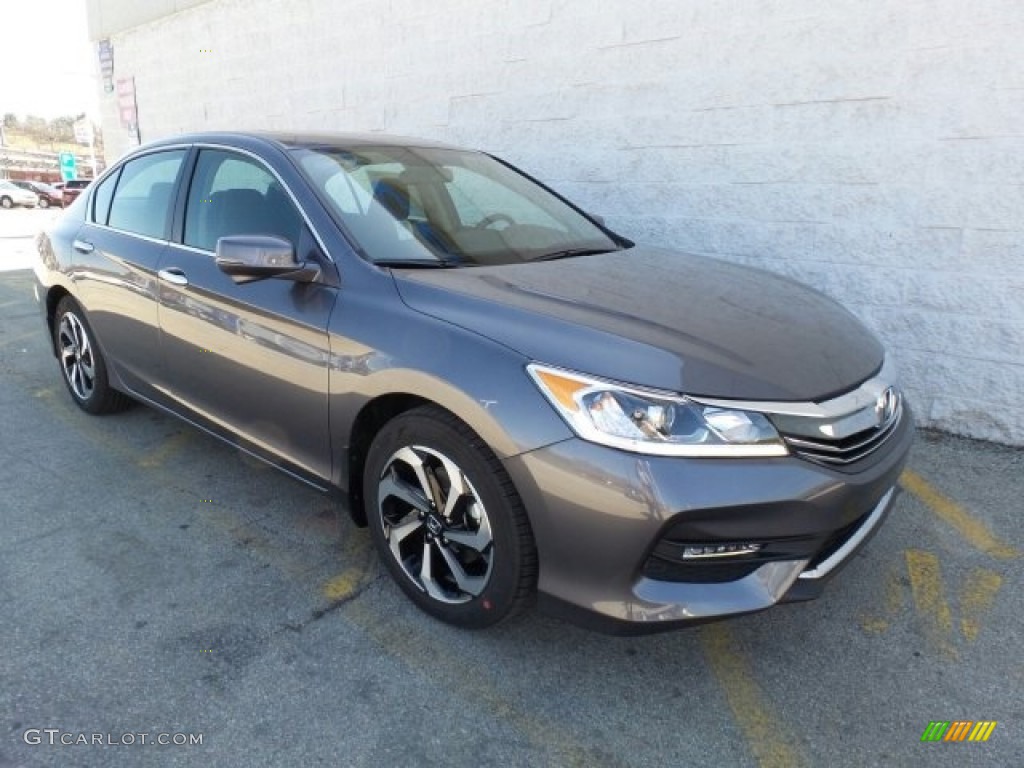 2017 Accord EX Sedan - Modern Steel Metallic / Black photo #33