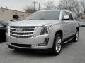 Radiant Silver Metallic 2017 Cadillac Escalade ESV Luxury 4WD Exterior