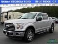2017 Ingot Silver Ford F150 XLT SuperCrew 4x4  photo #1