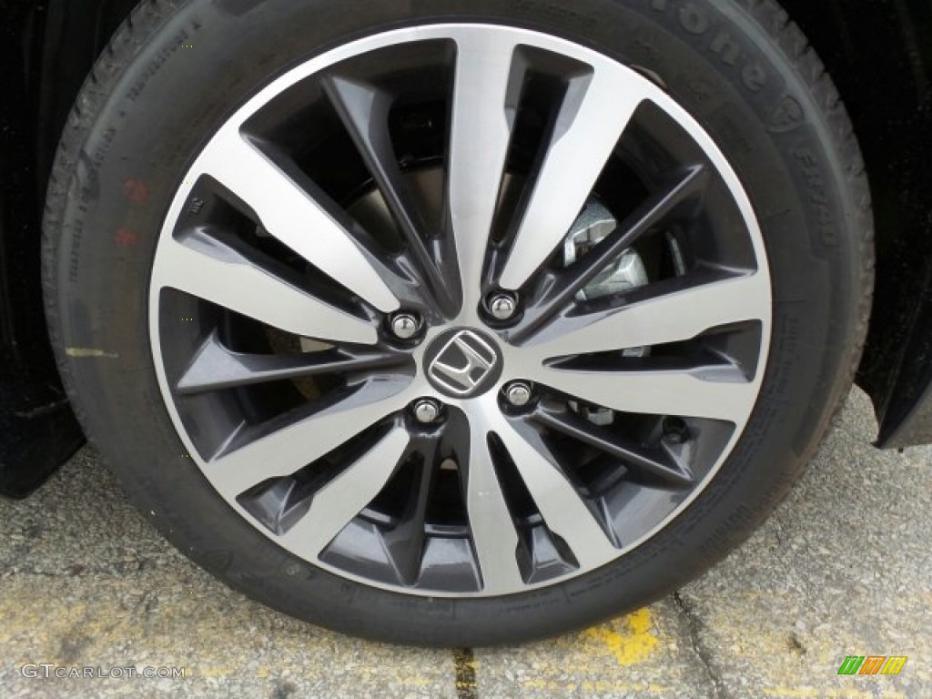 2017 Fit EX-L - Modern Steel Metallic / Black photo #3