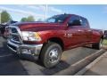 2017 Delmonico Red Pearl Ram 3500 Big Horn Crew Cab Dual Rear Wheel  photo #1