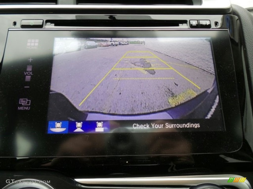 2017 Fit EX-L - Modern Steel Metallic / Black photo #28