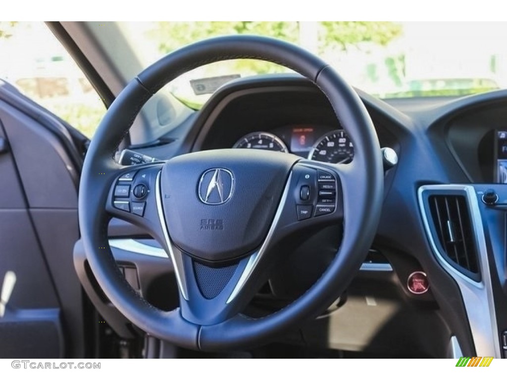 2017 TLX Sedan - Crystal Black Pearl / Espresso photo #22