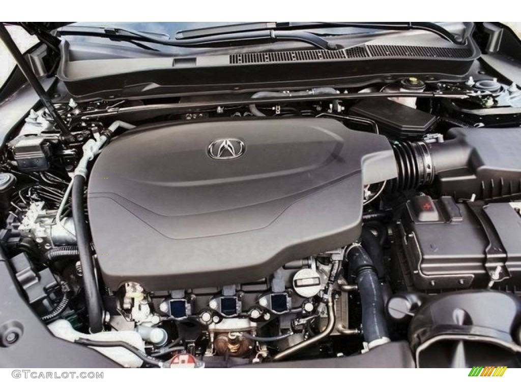 2017 TLX V6 Technology Sedan - Crystal Black Pearl / Graystone photo #24