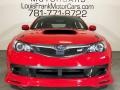 2008 Lightning Red Subaru Impreza WRX STi  photo #25